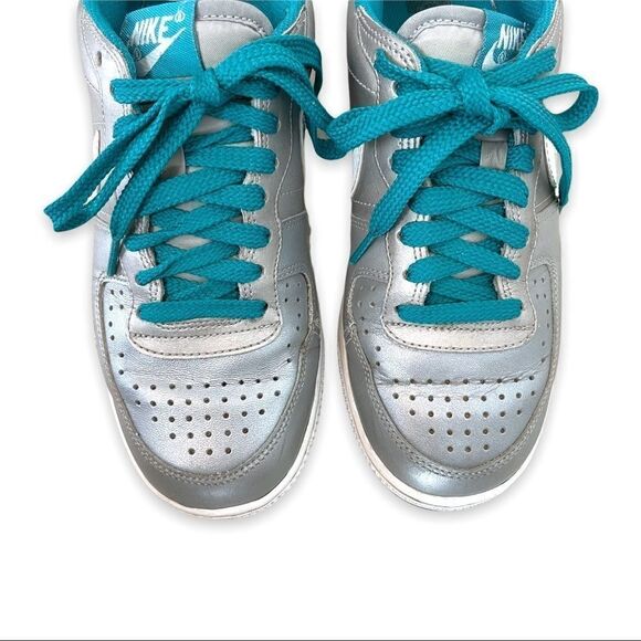 Nike Terminator Low Top Teal Silver - Picture 4 of 6